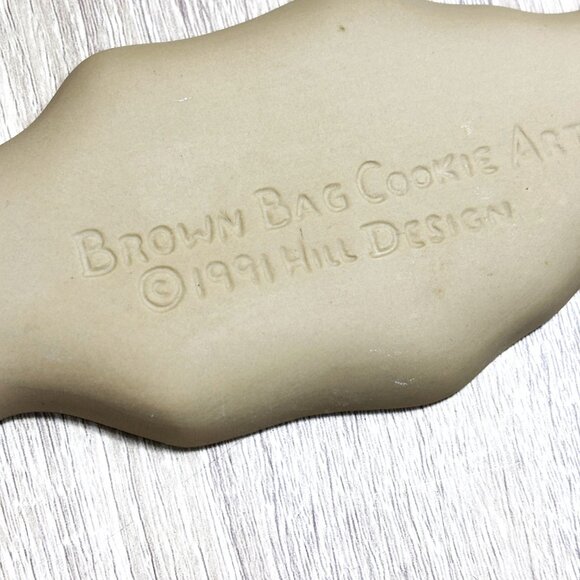 Nutcracker Brown Bag Cookie Art Chocolate Craft Art Mold 8" Long Vtg - Picture 4 of 5